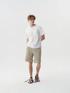 Cuff Pleated Shorts