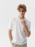 Relaxed Air Skin Tank in White
