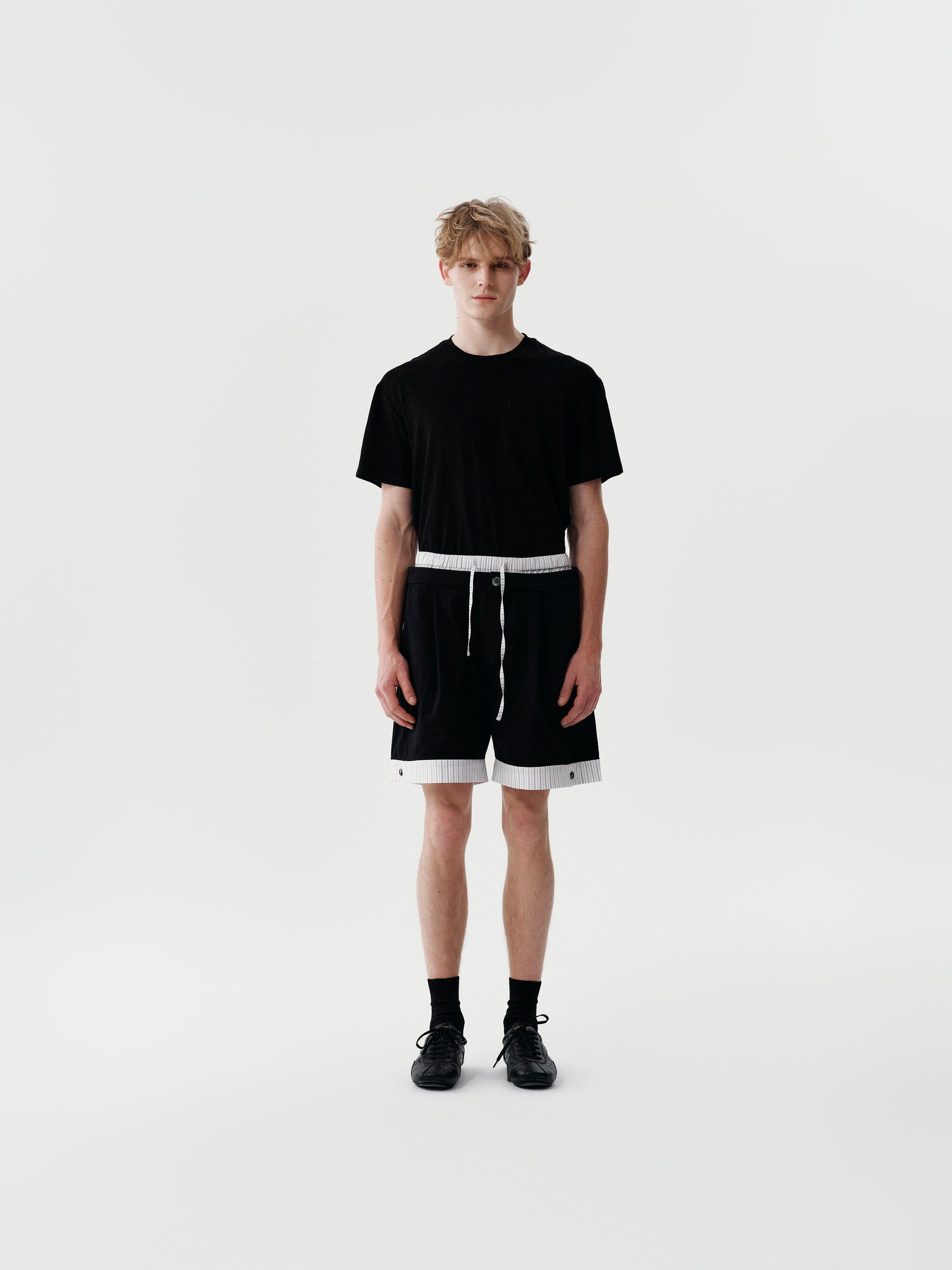Relaxed Air Skin Tank in Black
