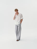 Echo Fold Shirt in Black