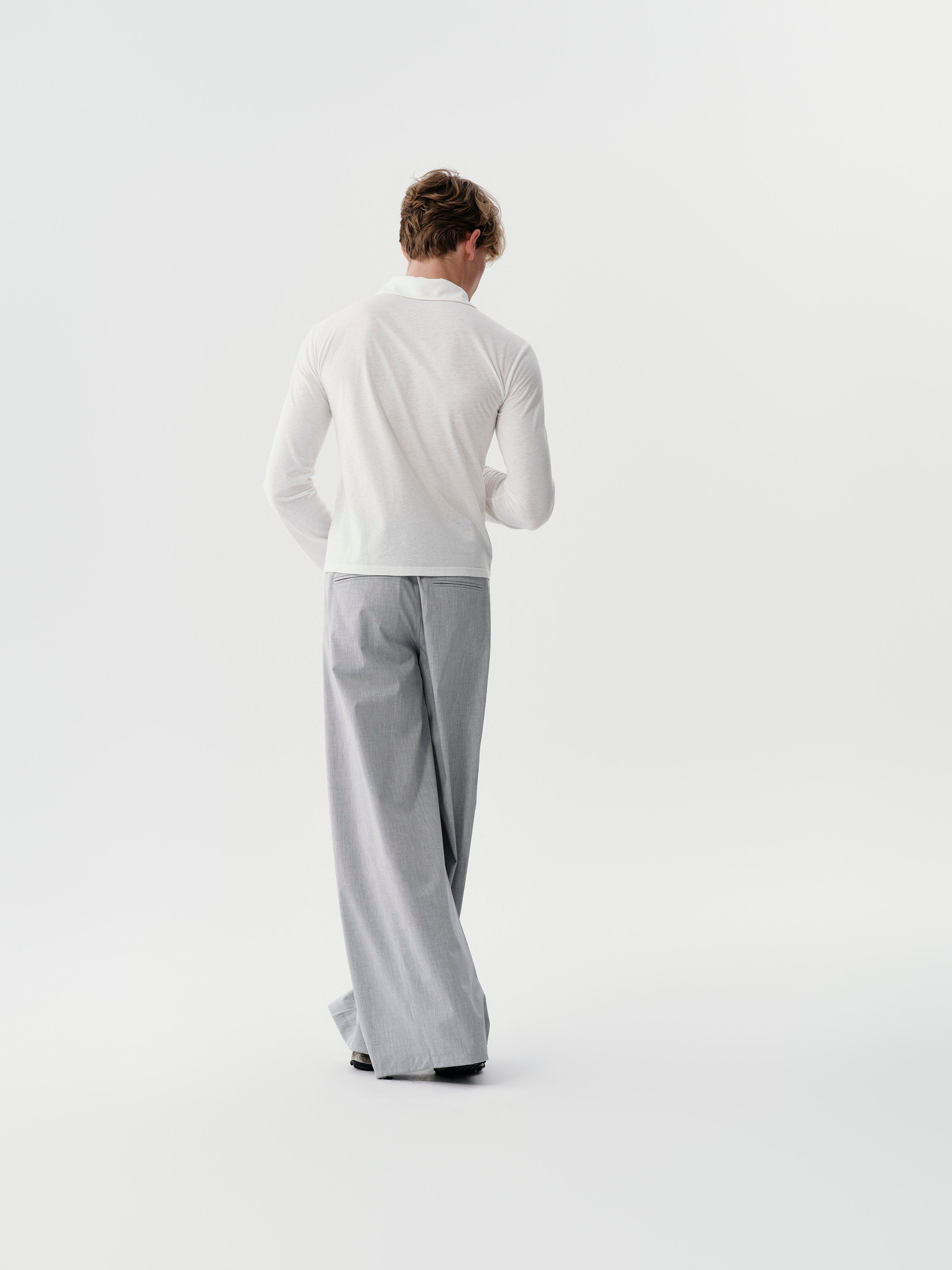 Vector Zip Base Layer in Black