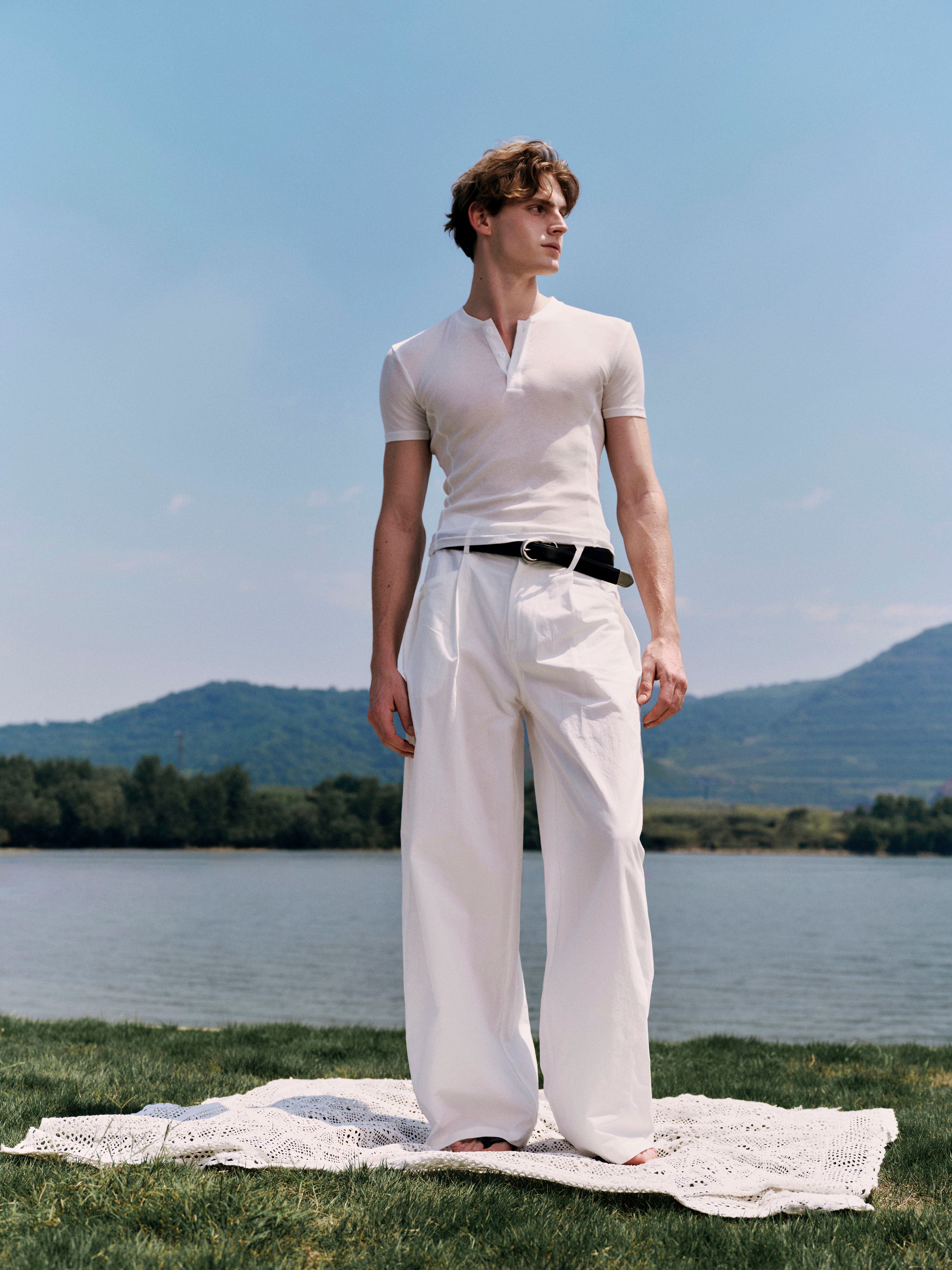 Bold Flow Pants - YHONE 26SS In Orbit - 260610YHONE10686