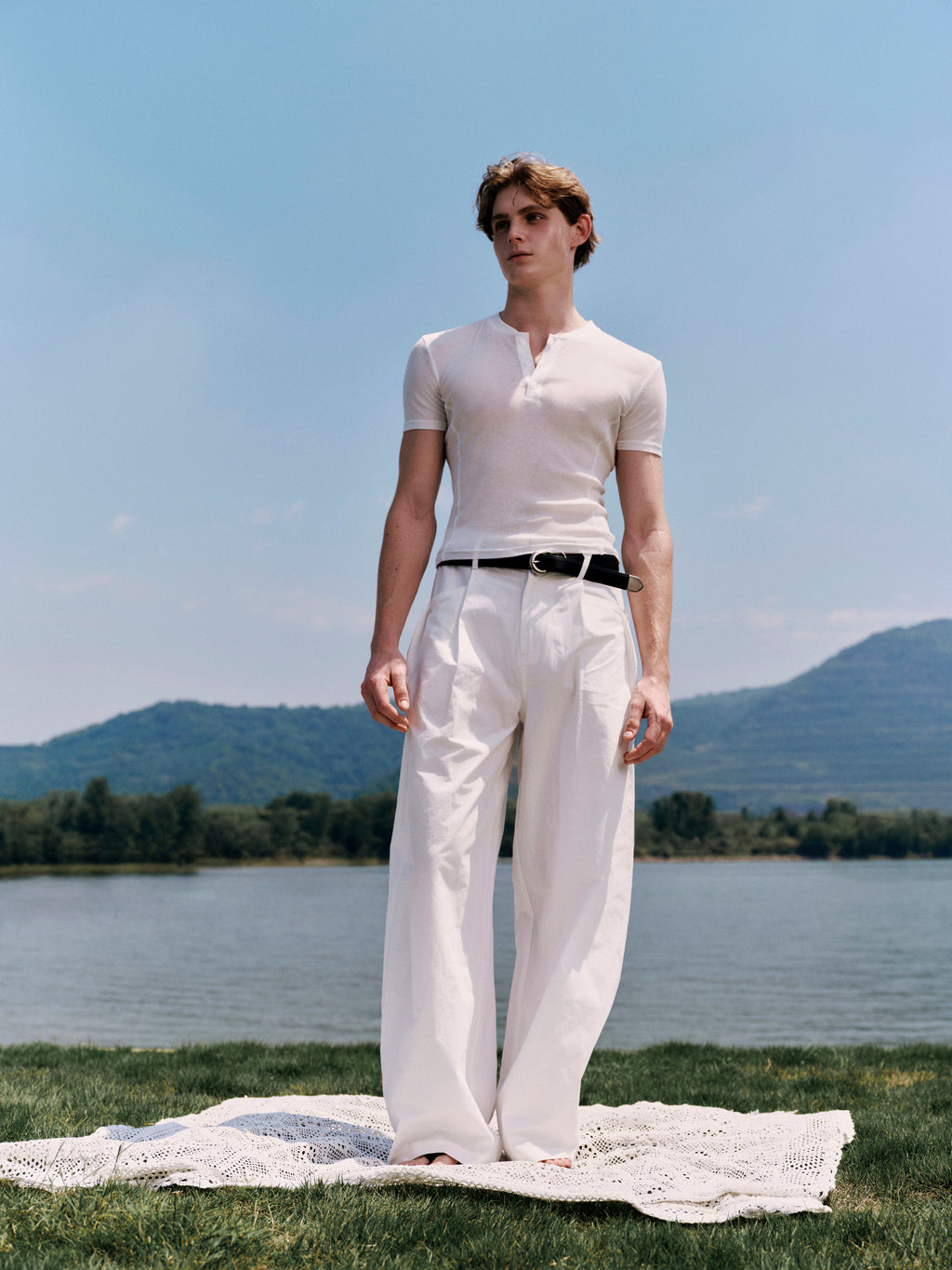 Bold Flow Pants - YHONE 26SS In Orbit - 260610YHONE10687