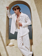 YHONE Fold Pocket Shirt oversized pima cotton shirt with flap pocket, image 07