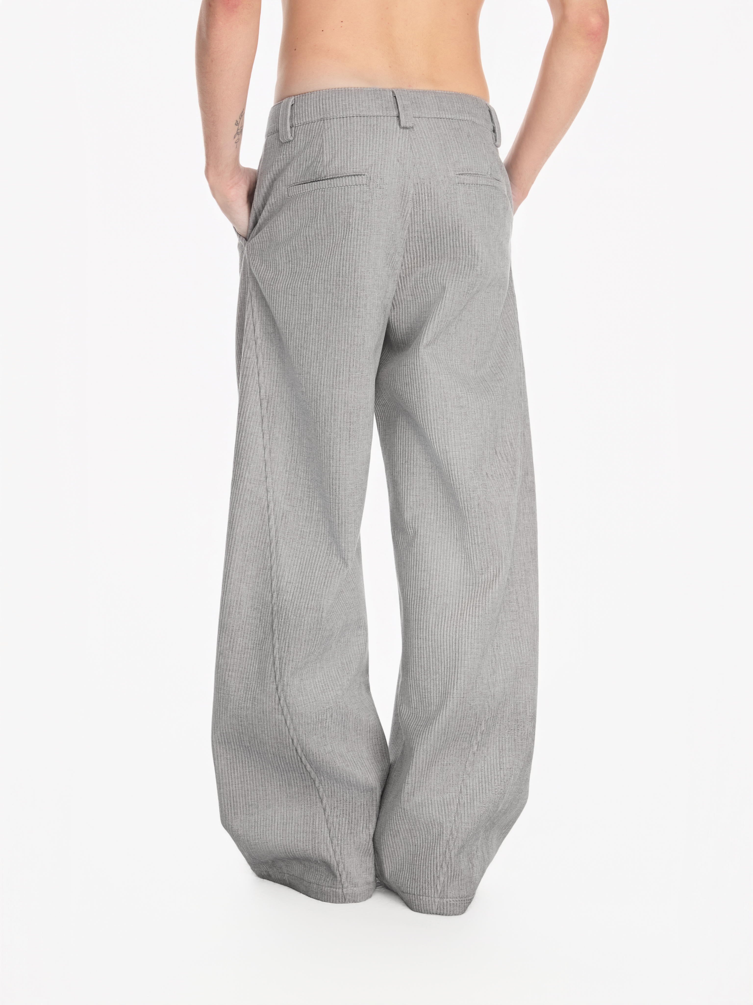 Wide Corduroy Pants - YHONE