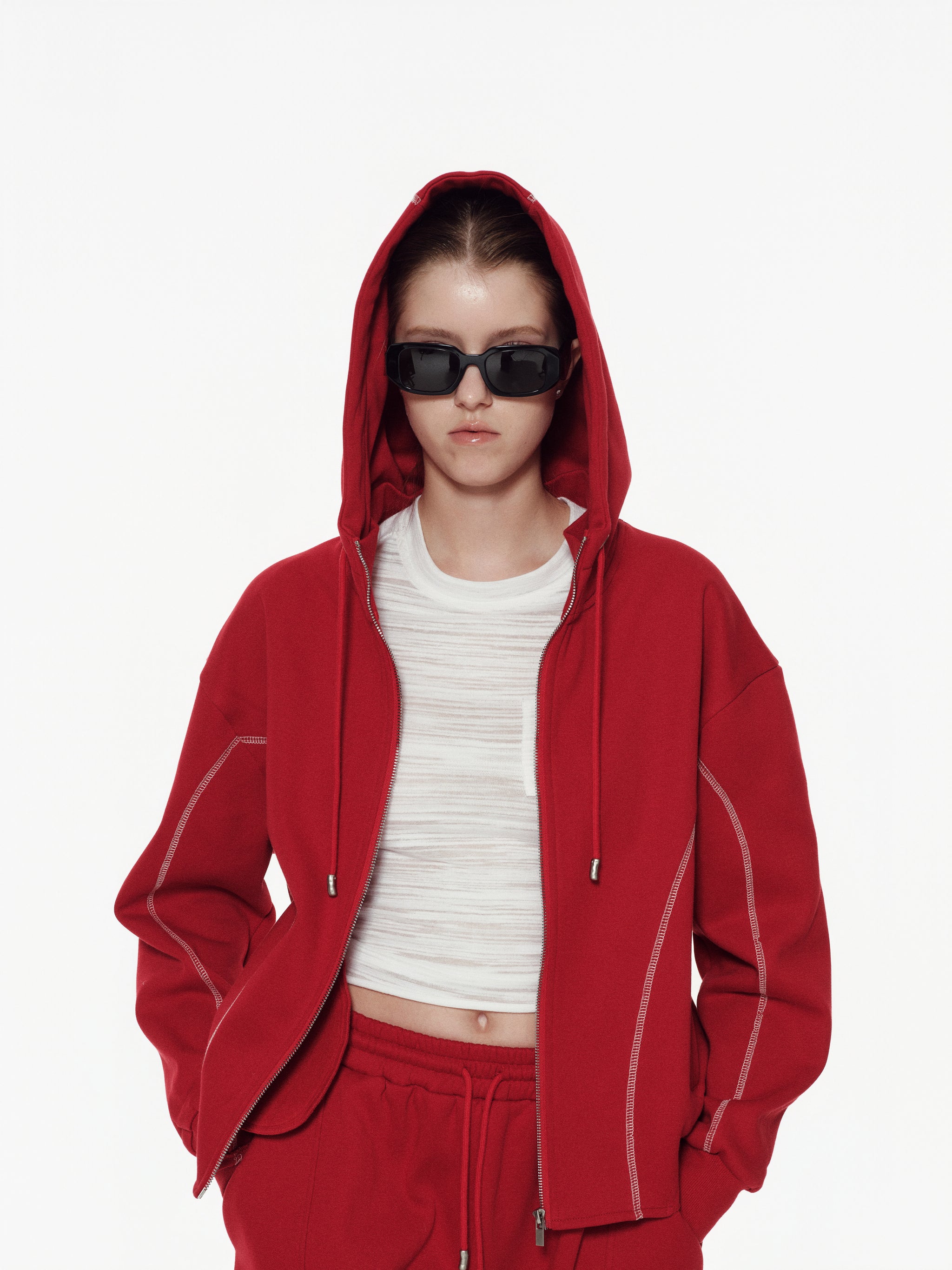 Sculpted Track Jacket -