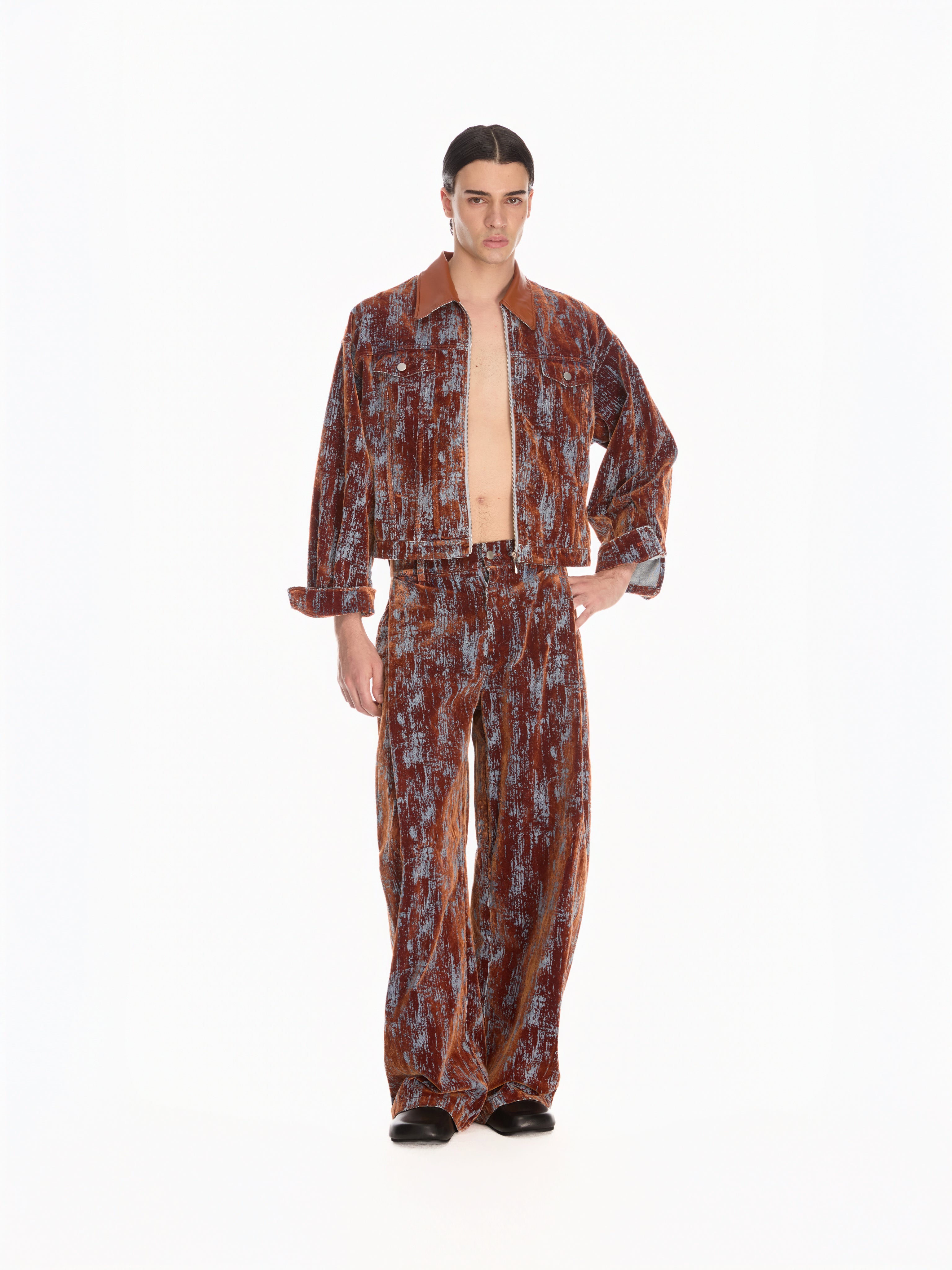 Brushstroke Jacket - YHONE