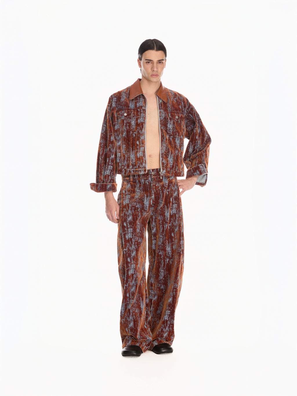 Brushstroke Jacket - YHONE