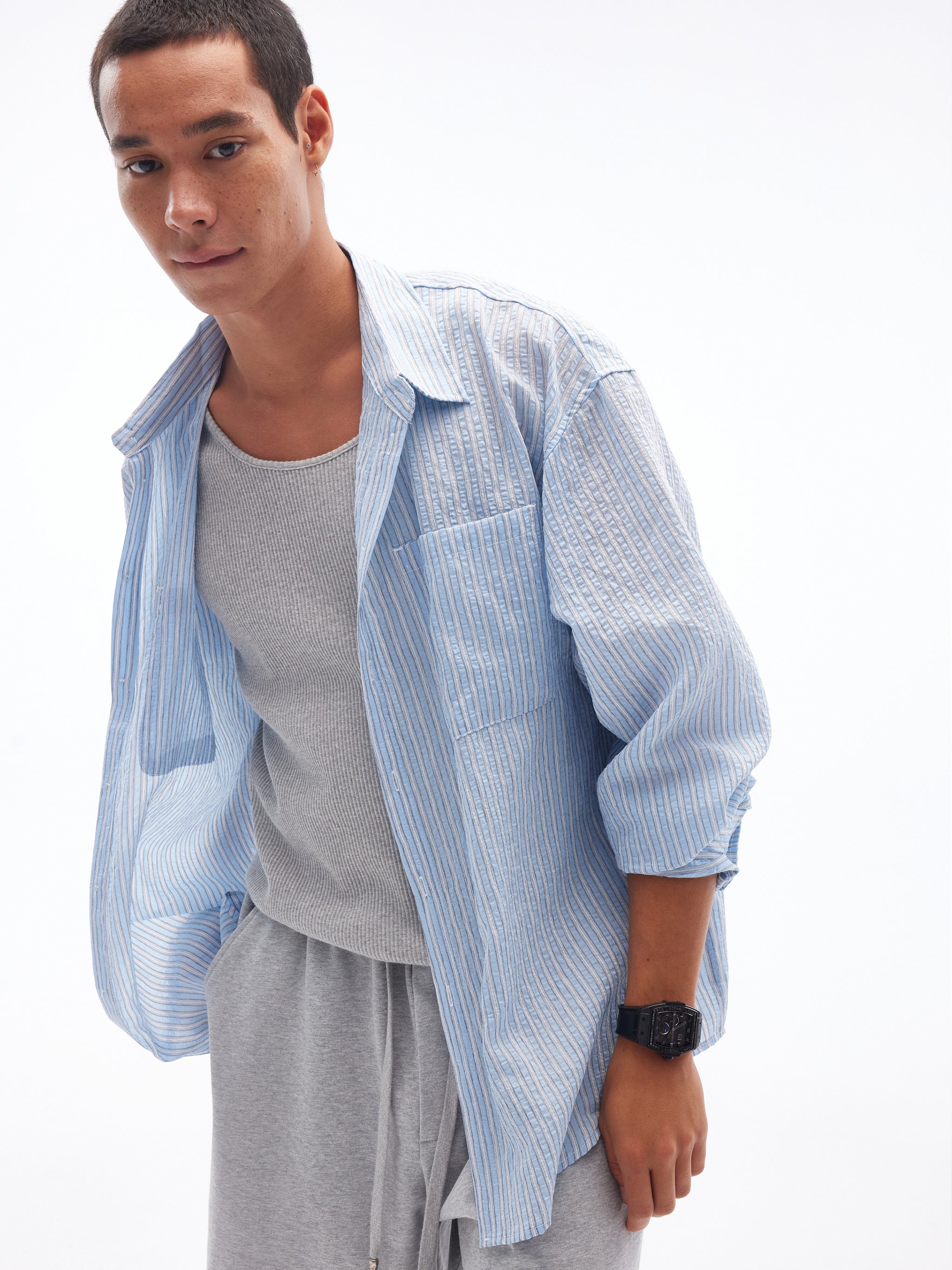 Elevated Stripe Shirts - YHONE