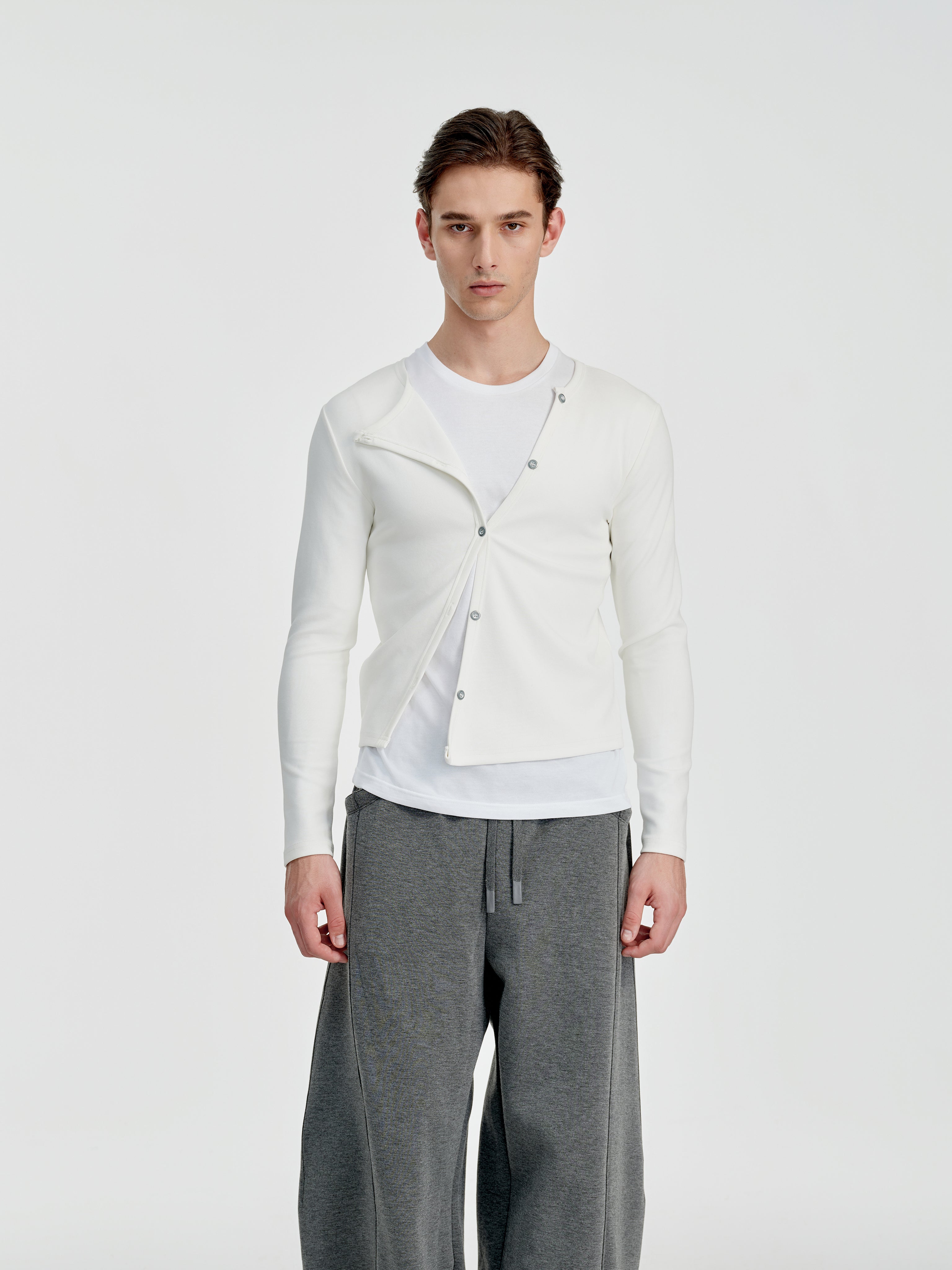 Twist Button Knit - YHONE