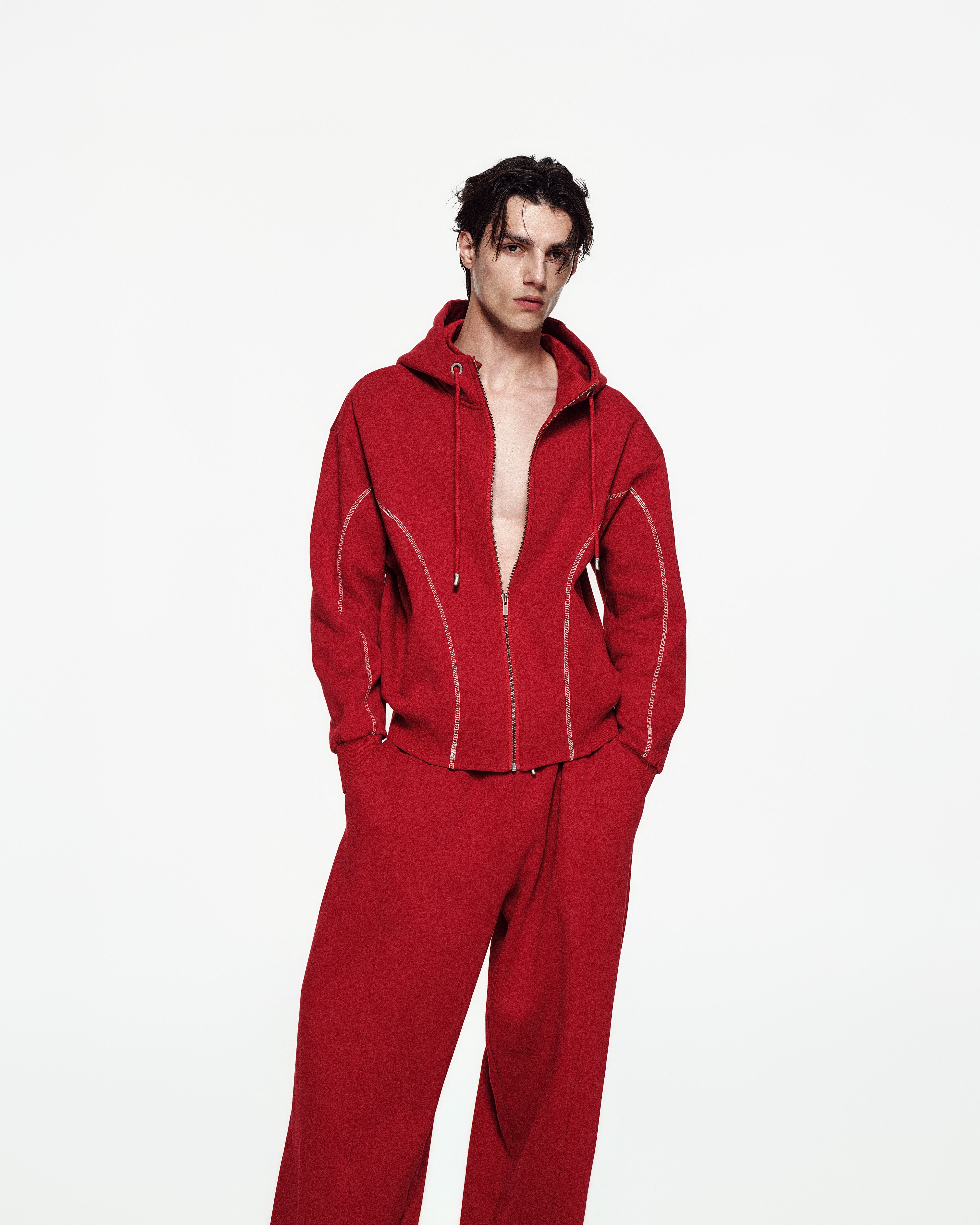 Sculpted Track Jacket