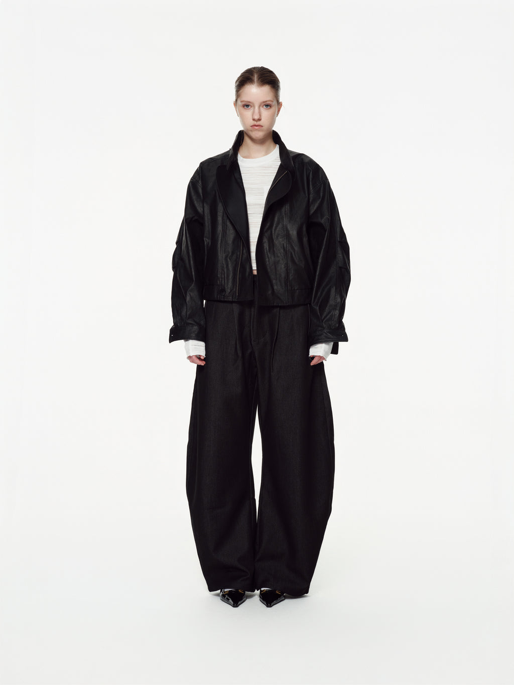 Black Bold Pants-Womens