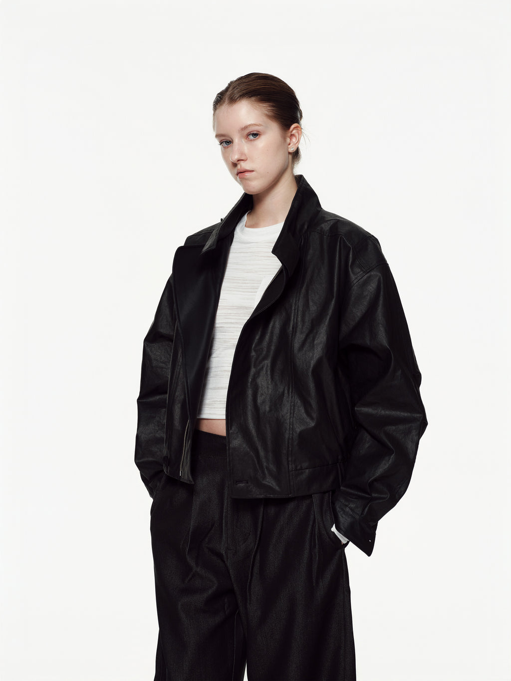 Coated Canvas Jacket -