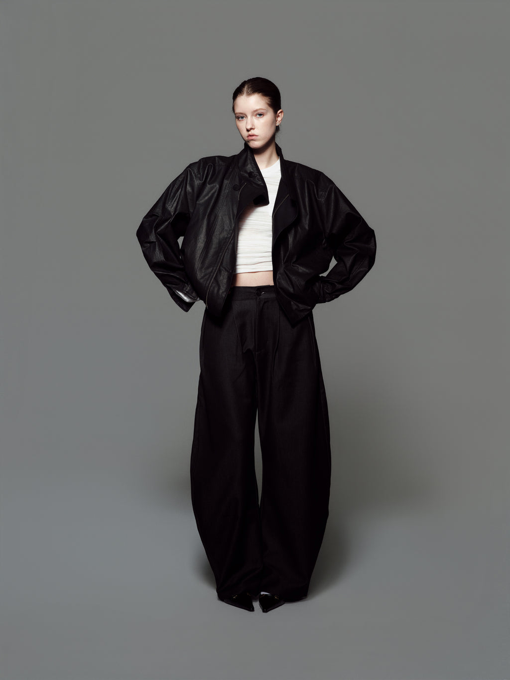 Black Bold Pants-Womens