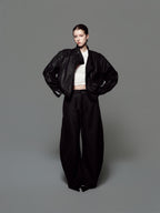 Black Bold Pants-Womens