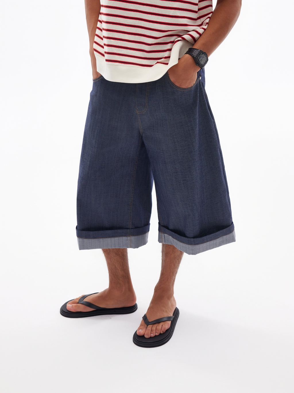 Vanguard Denim Jorts - YHONE