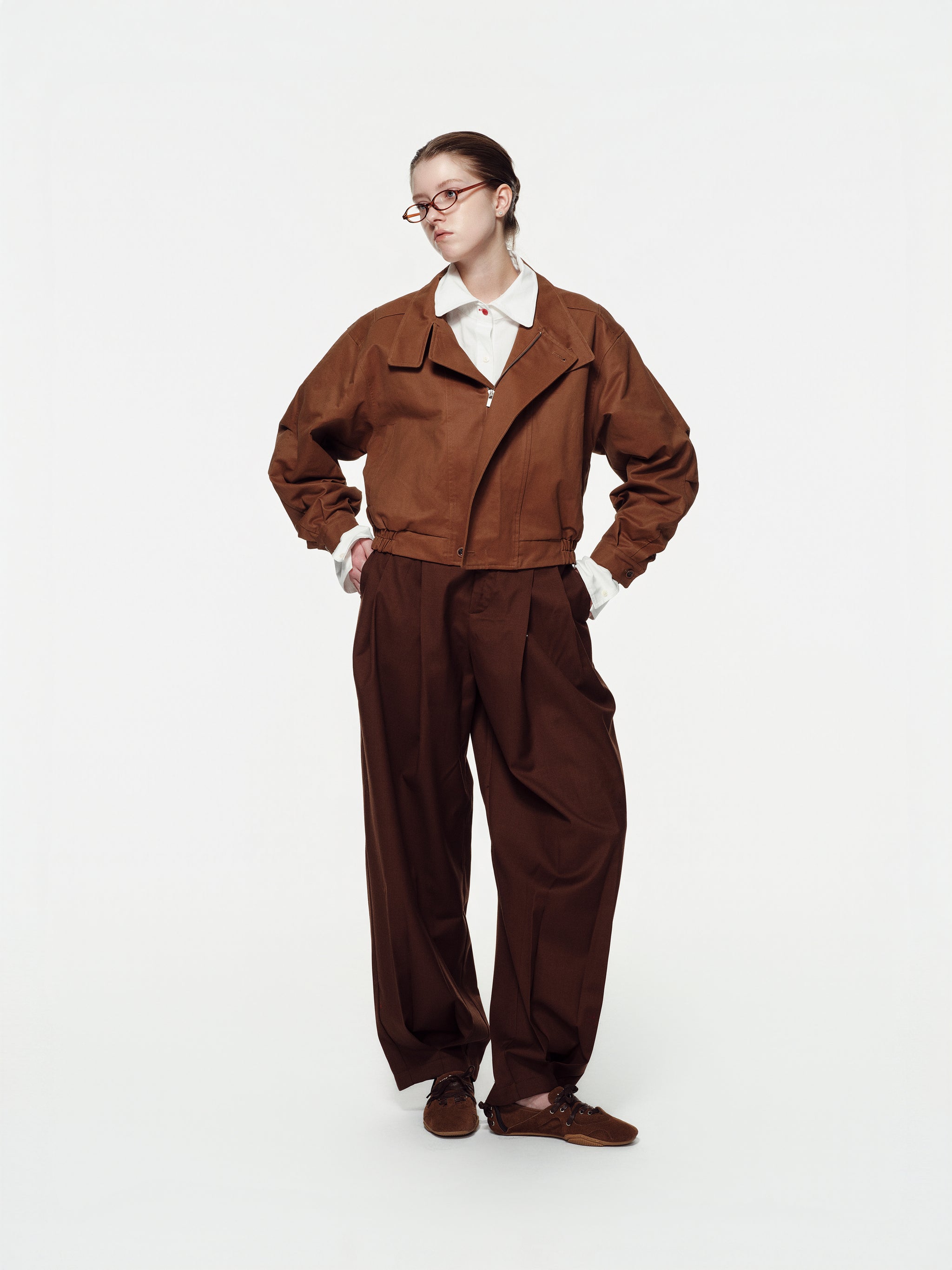 Coated Canvas Jacket -