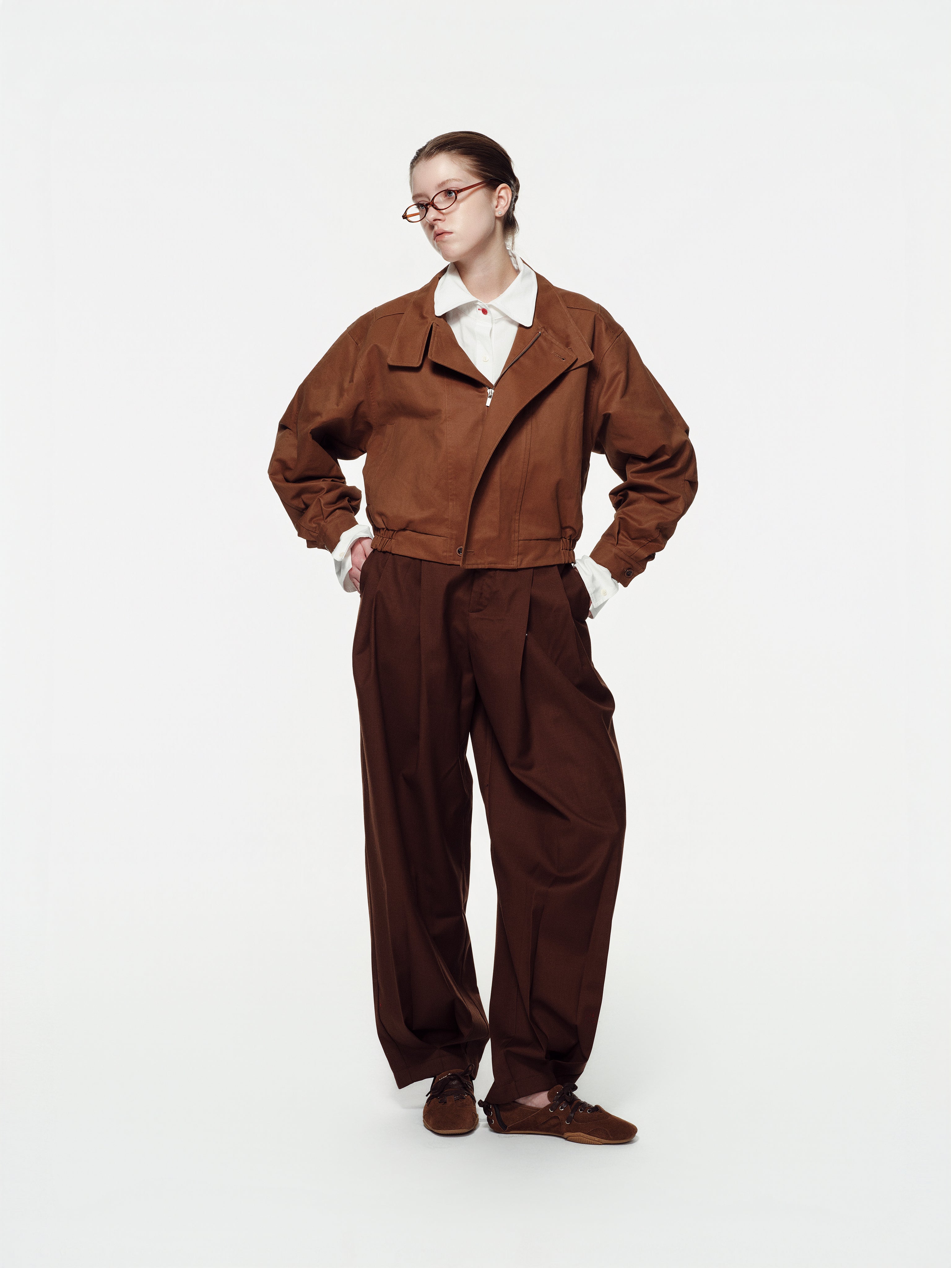 Coated Canvas Jacket -