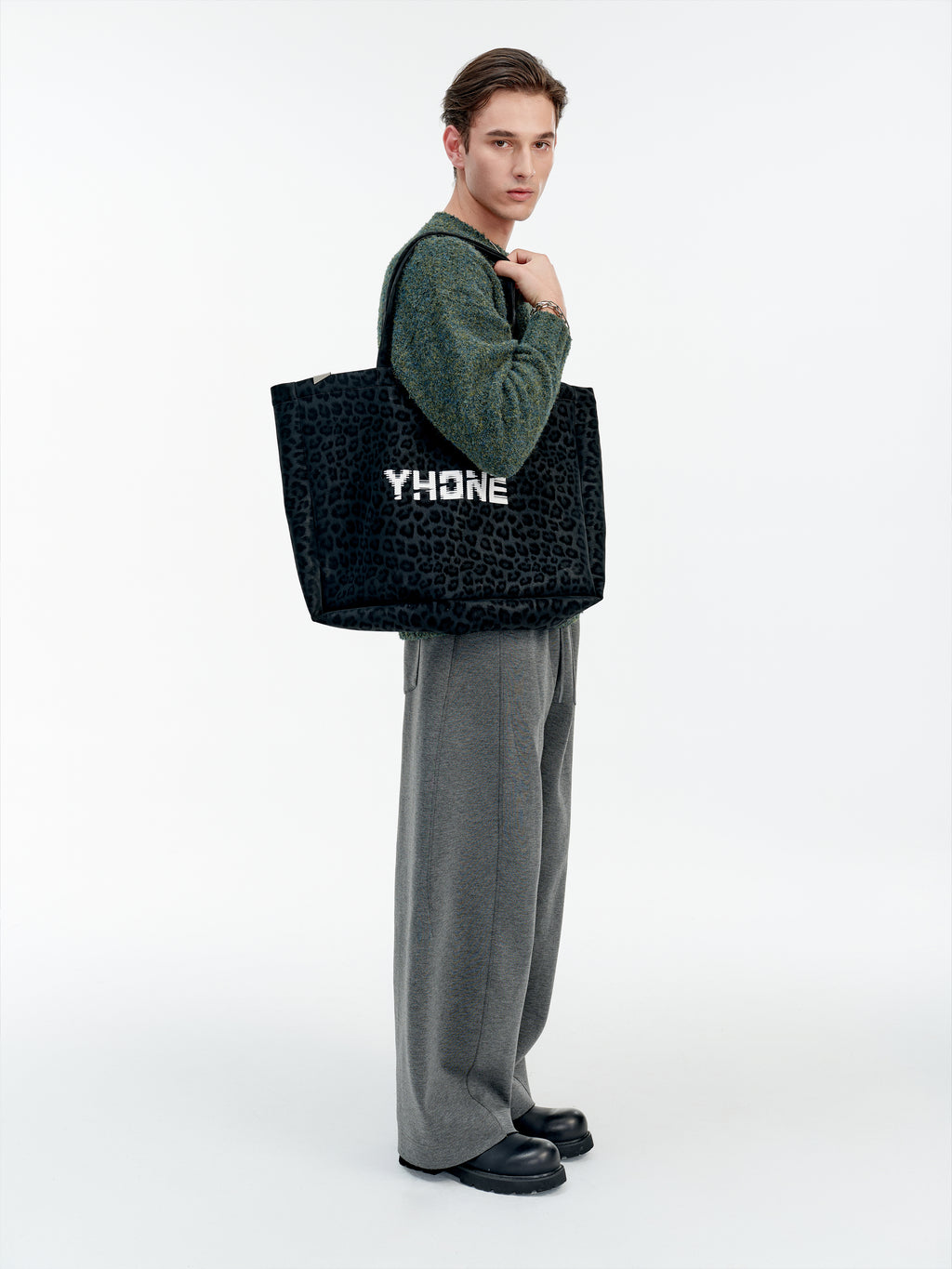 Leopard Print Tote Bag - YHONE