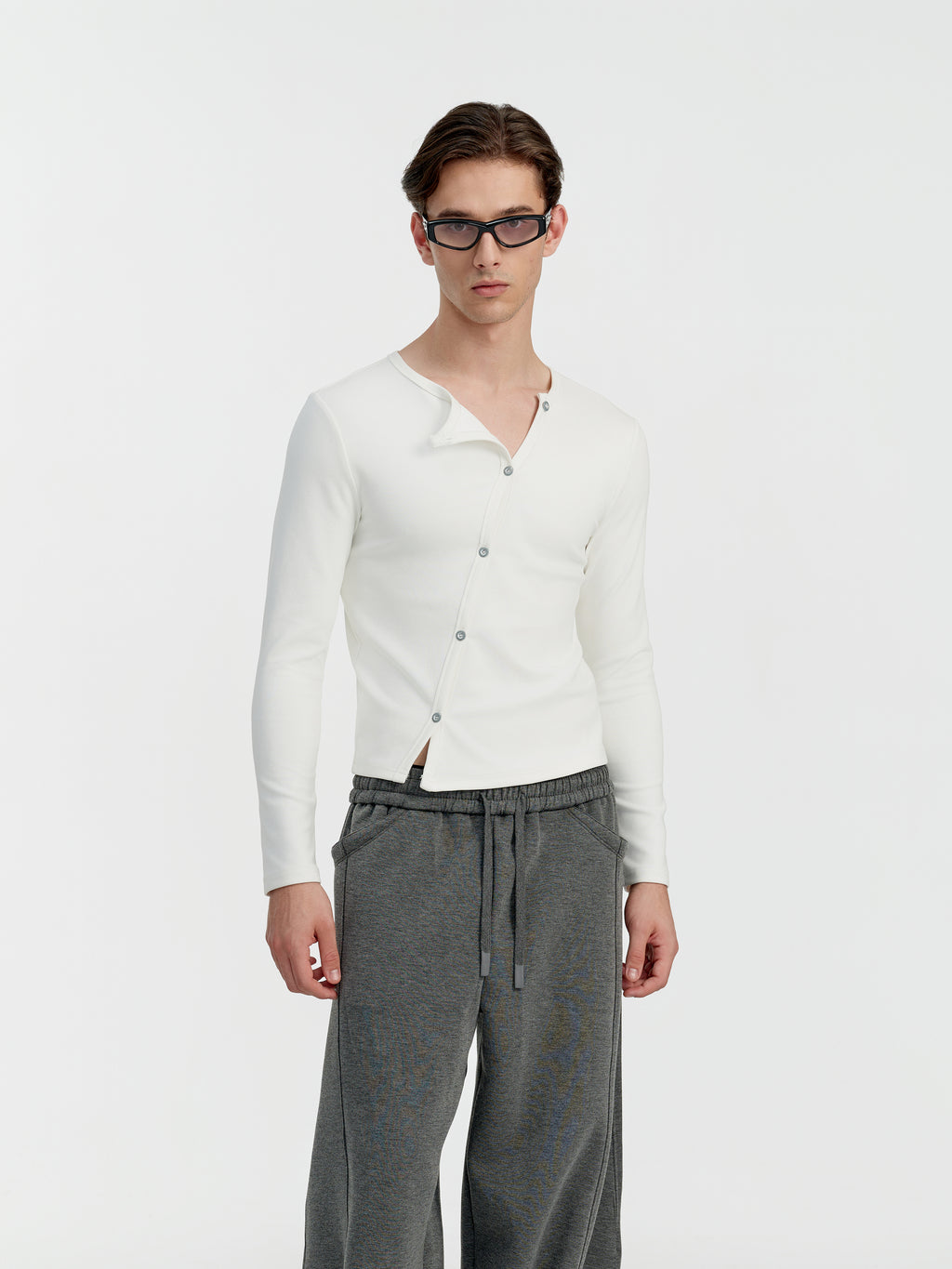 Twist Button Knit - YHONE