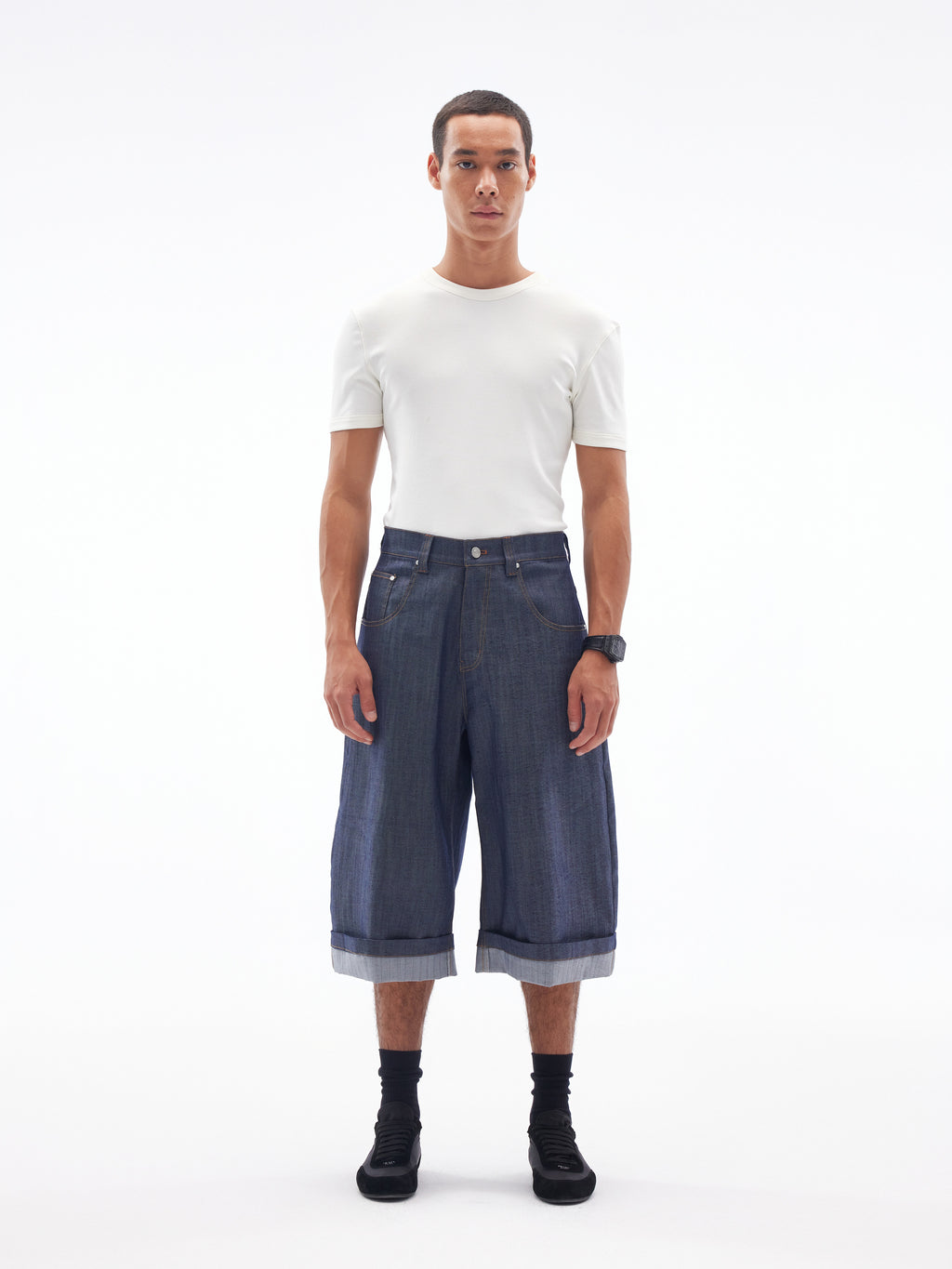 Vanguard Denim Jorts - YHONE