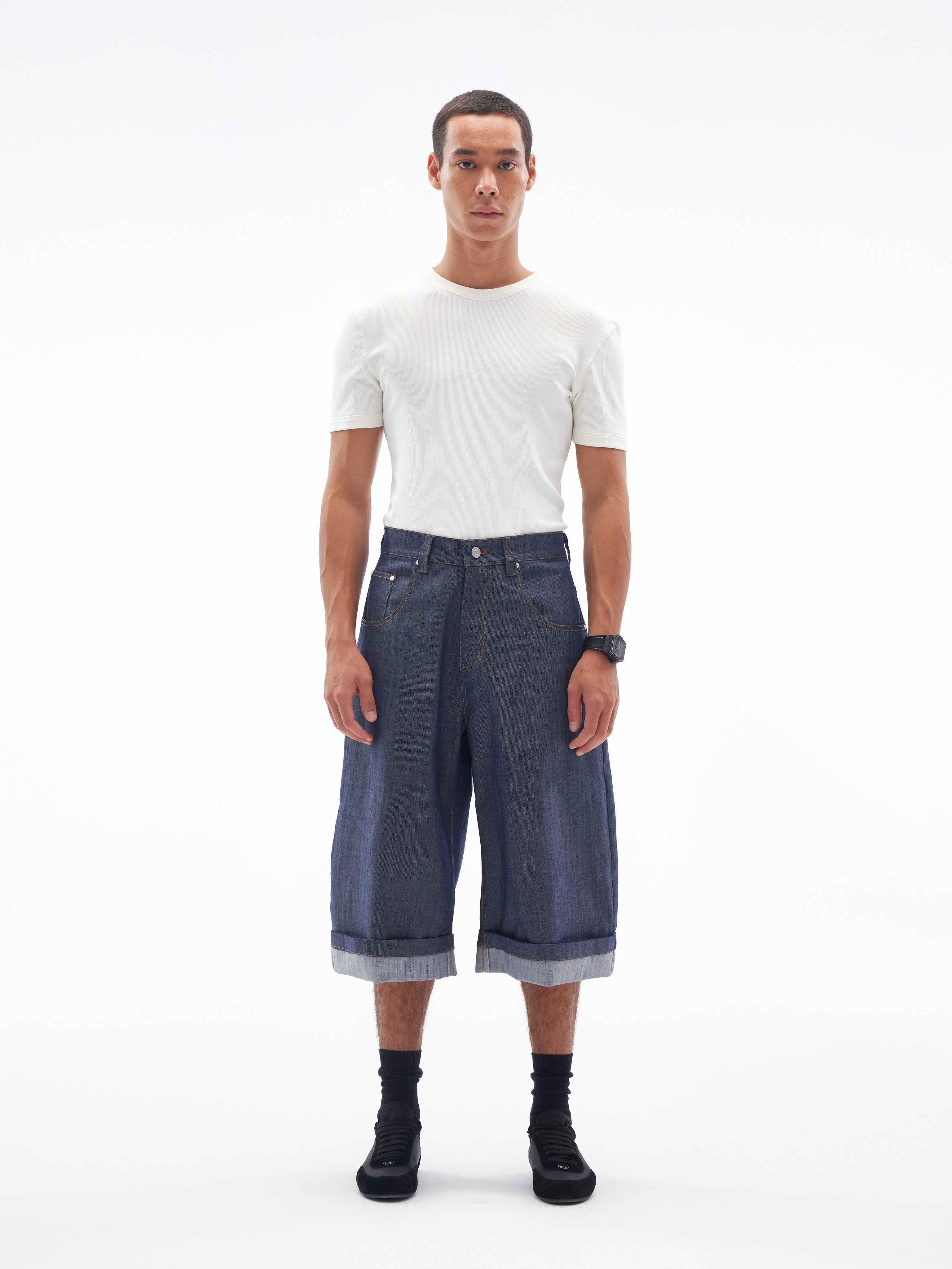 Vanguard Denim Jorts - YHONE