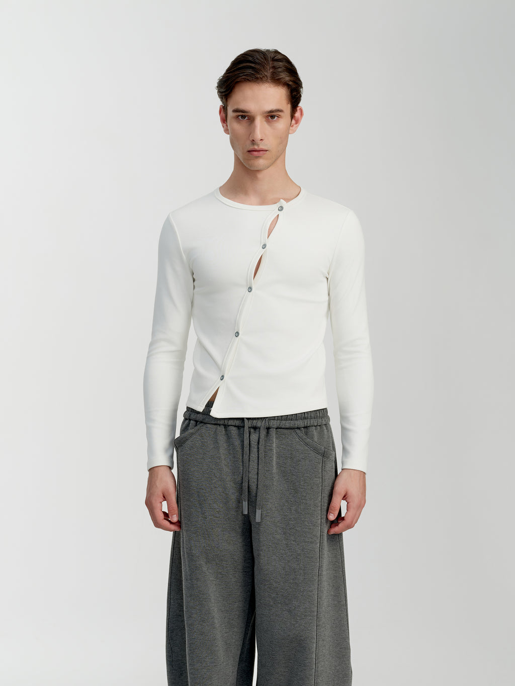 Twist Button Knit - YHONE