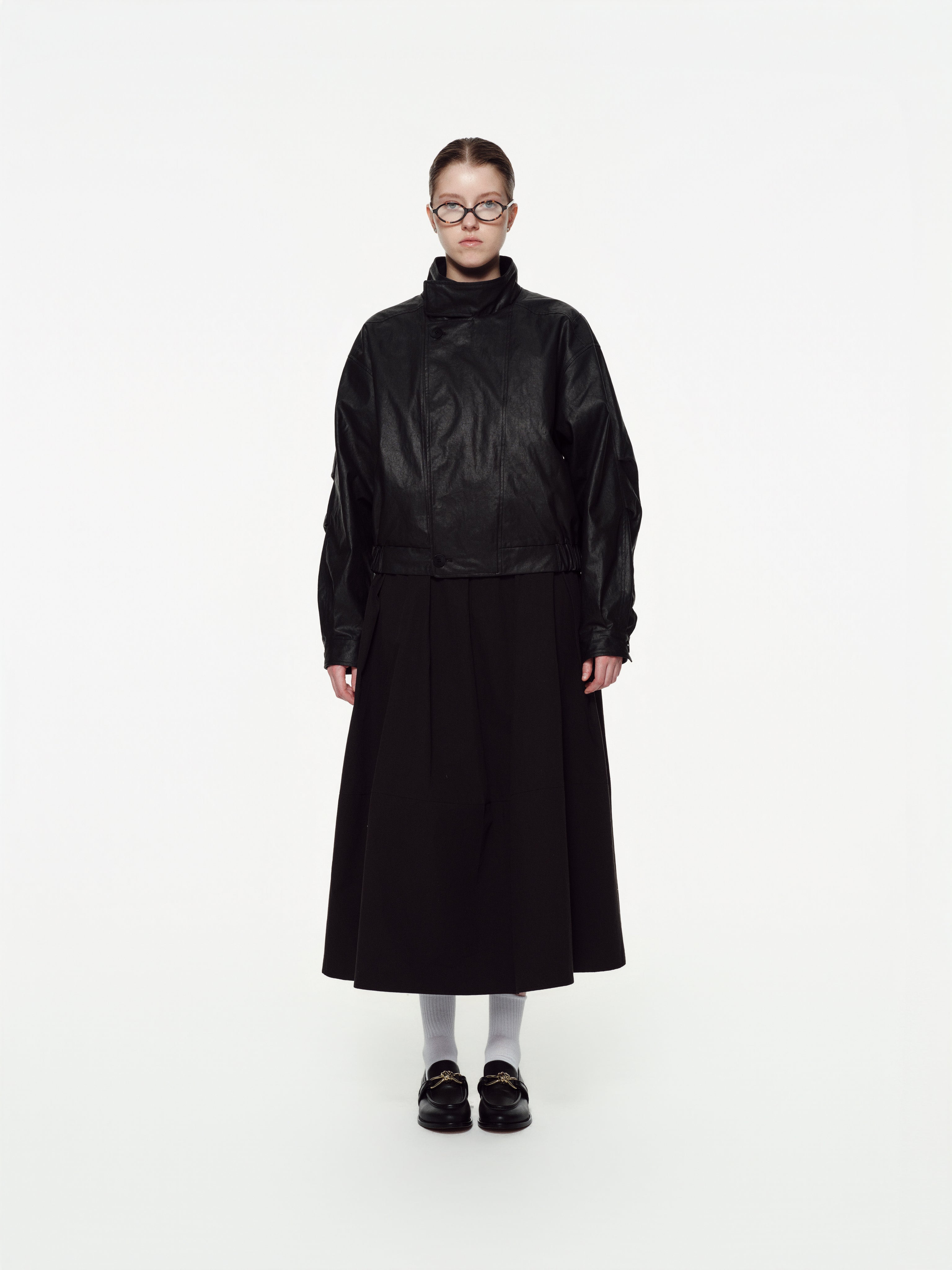 Coated Canvas Jacket Women