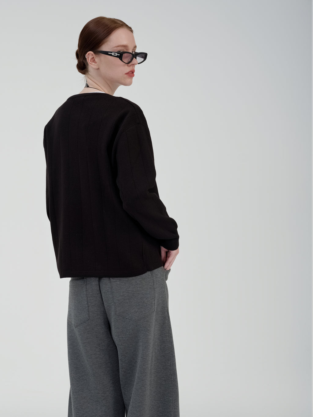 Linear Luxe Cardigan - YHONE