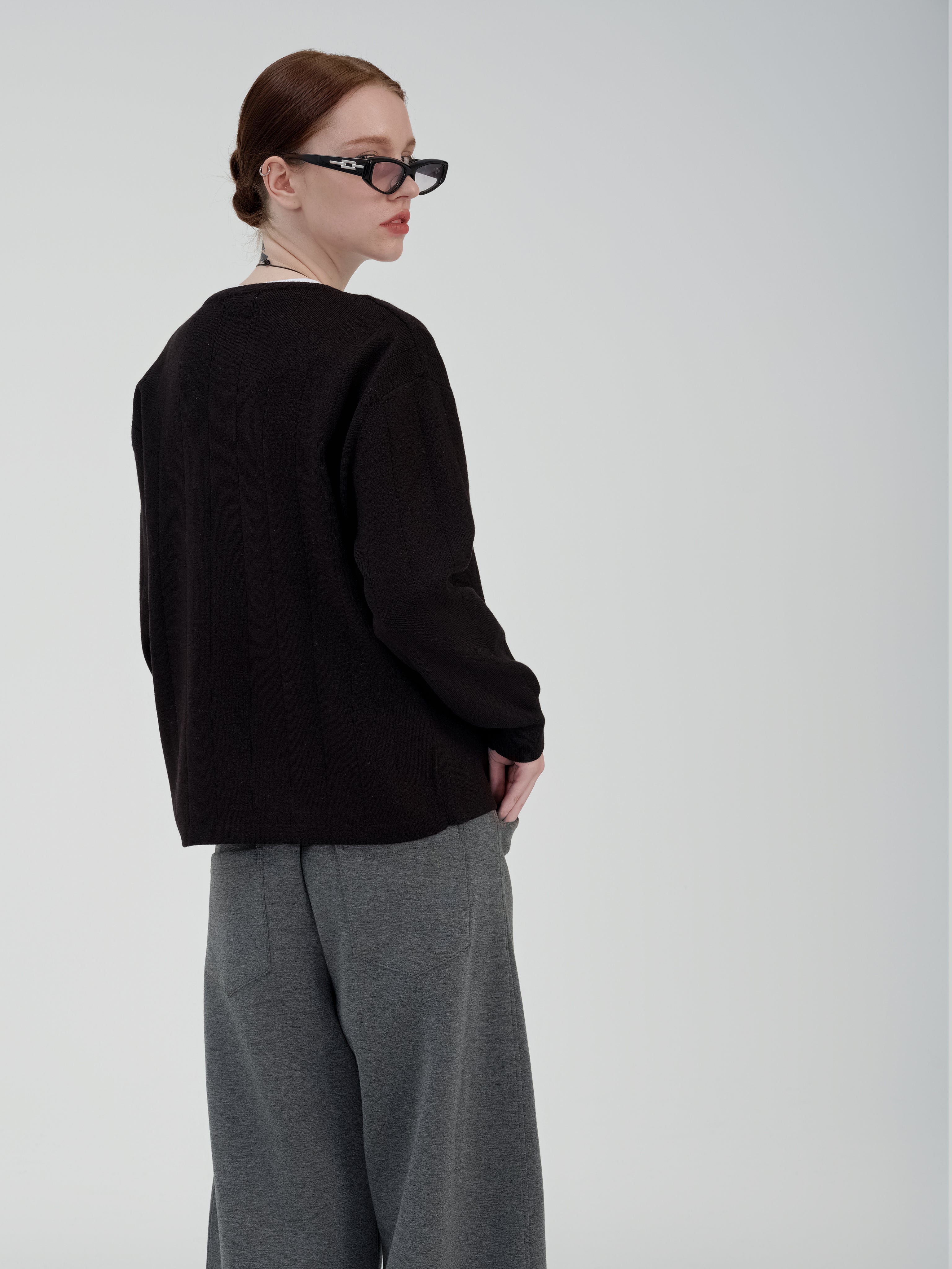 Linear Luxe Cardigan - YHONE