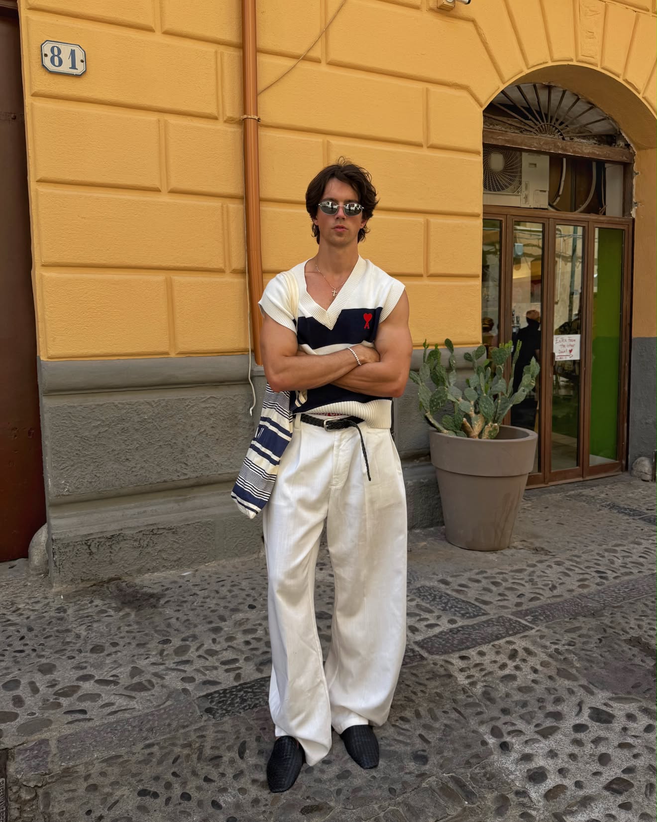 YHONE Bold Pants – Slub