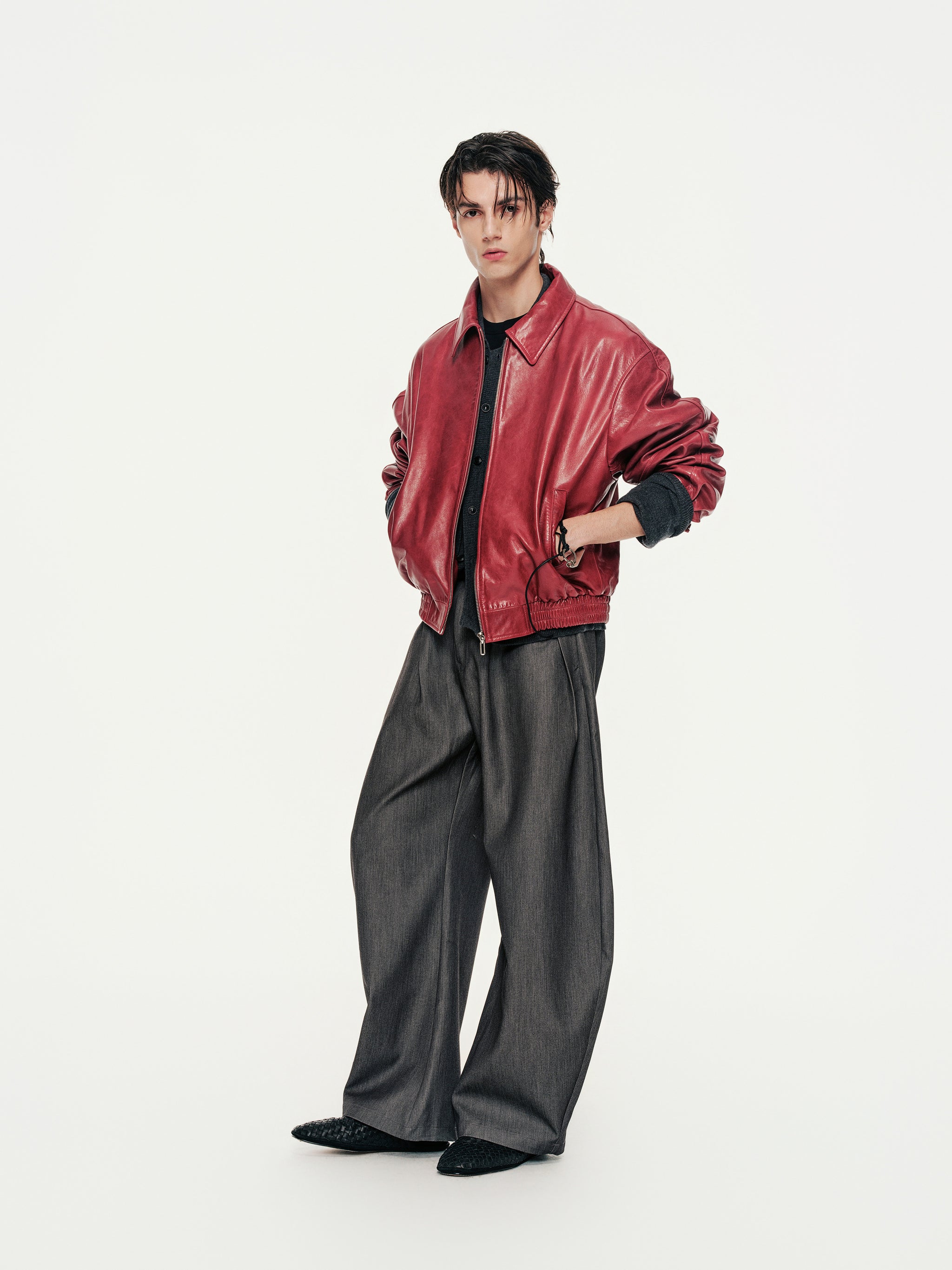 Bold Lambskin Jacket