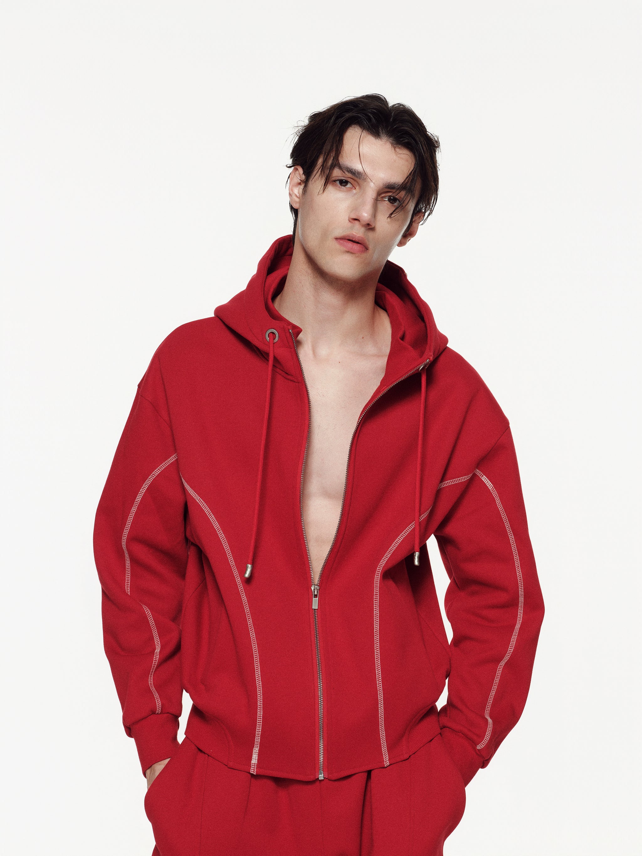 Sculpted Track Jacket