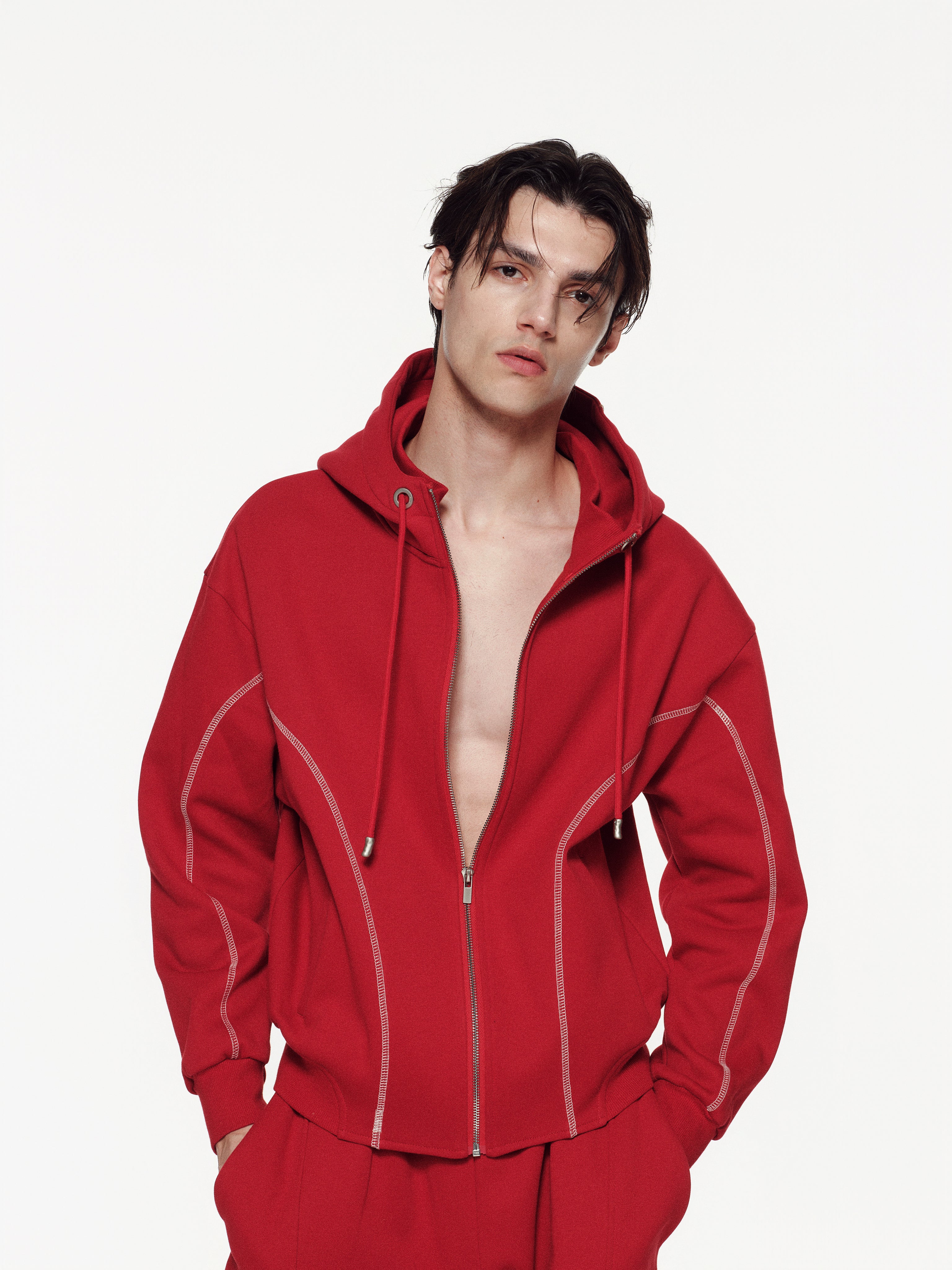 Sculpted Track Jacket