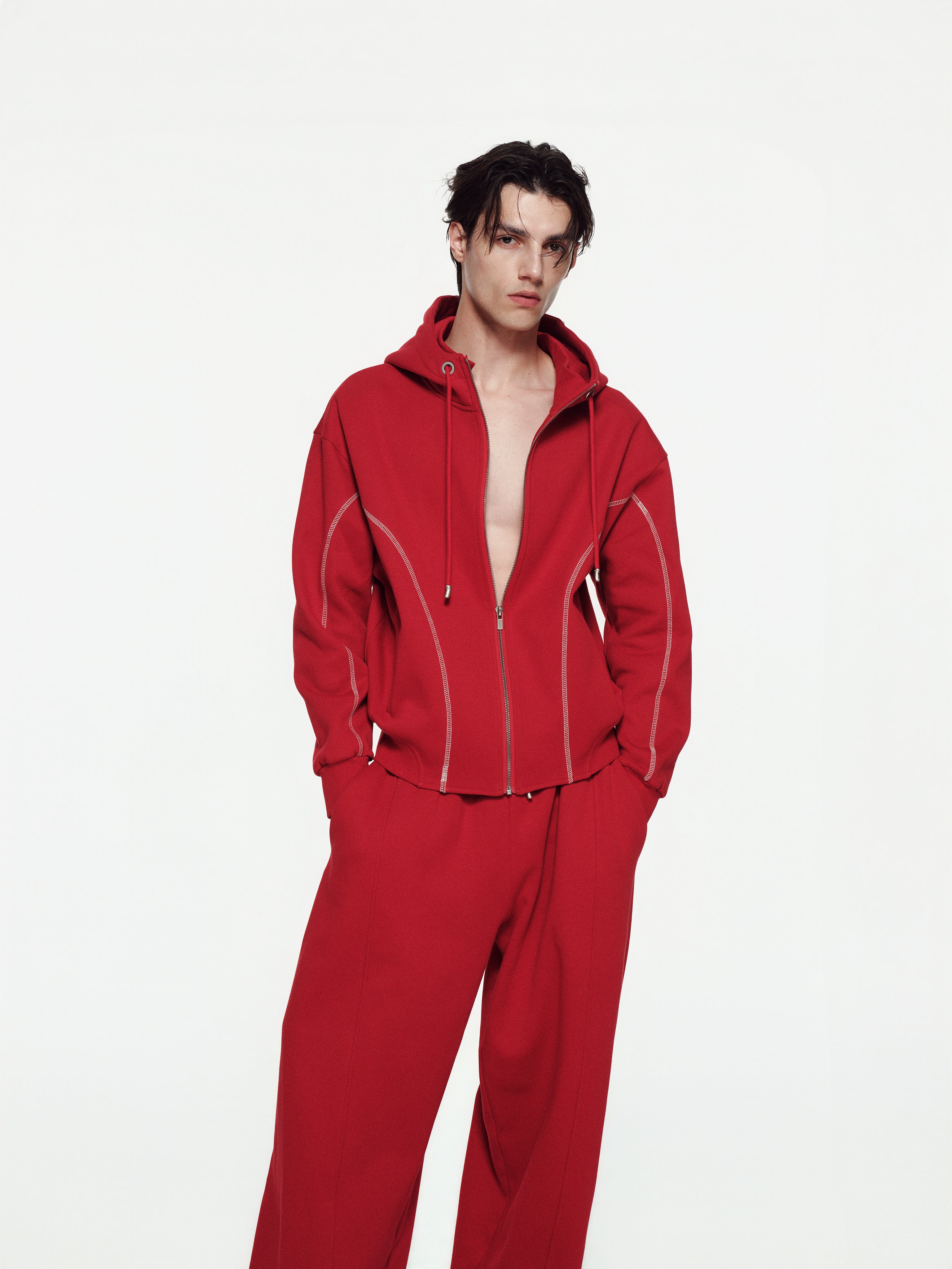 Sculpted Track Jacket