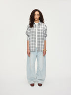 Light Twisted Denim Pants - YHONE