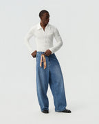 Urban Luxe Denim — product view; model: Heider