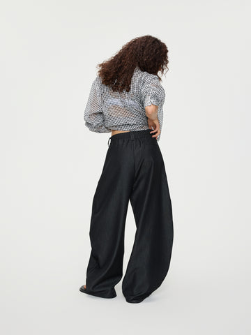 Black Bold Pants-Womens