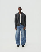 Twisted Denim Pants — styling view