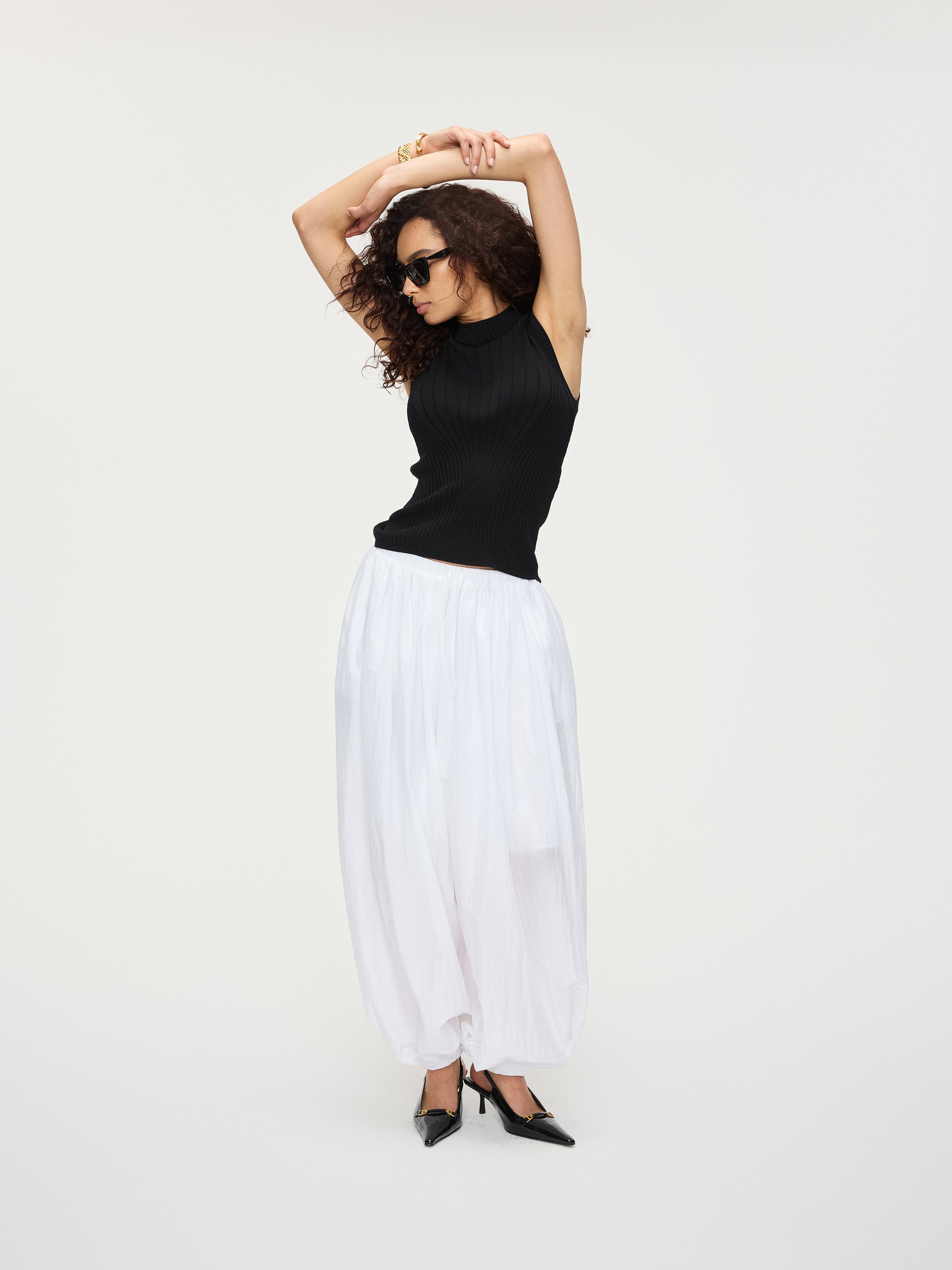 Stretch Balloon Pants - YHONE