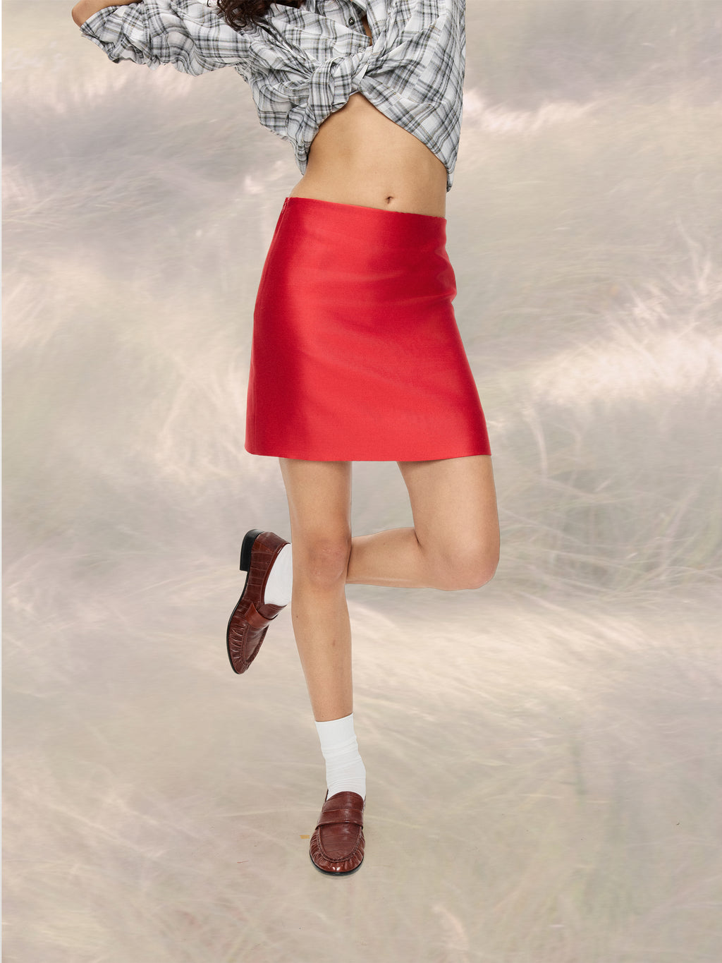 Sculpt Mini Skirt - YHONE