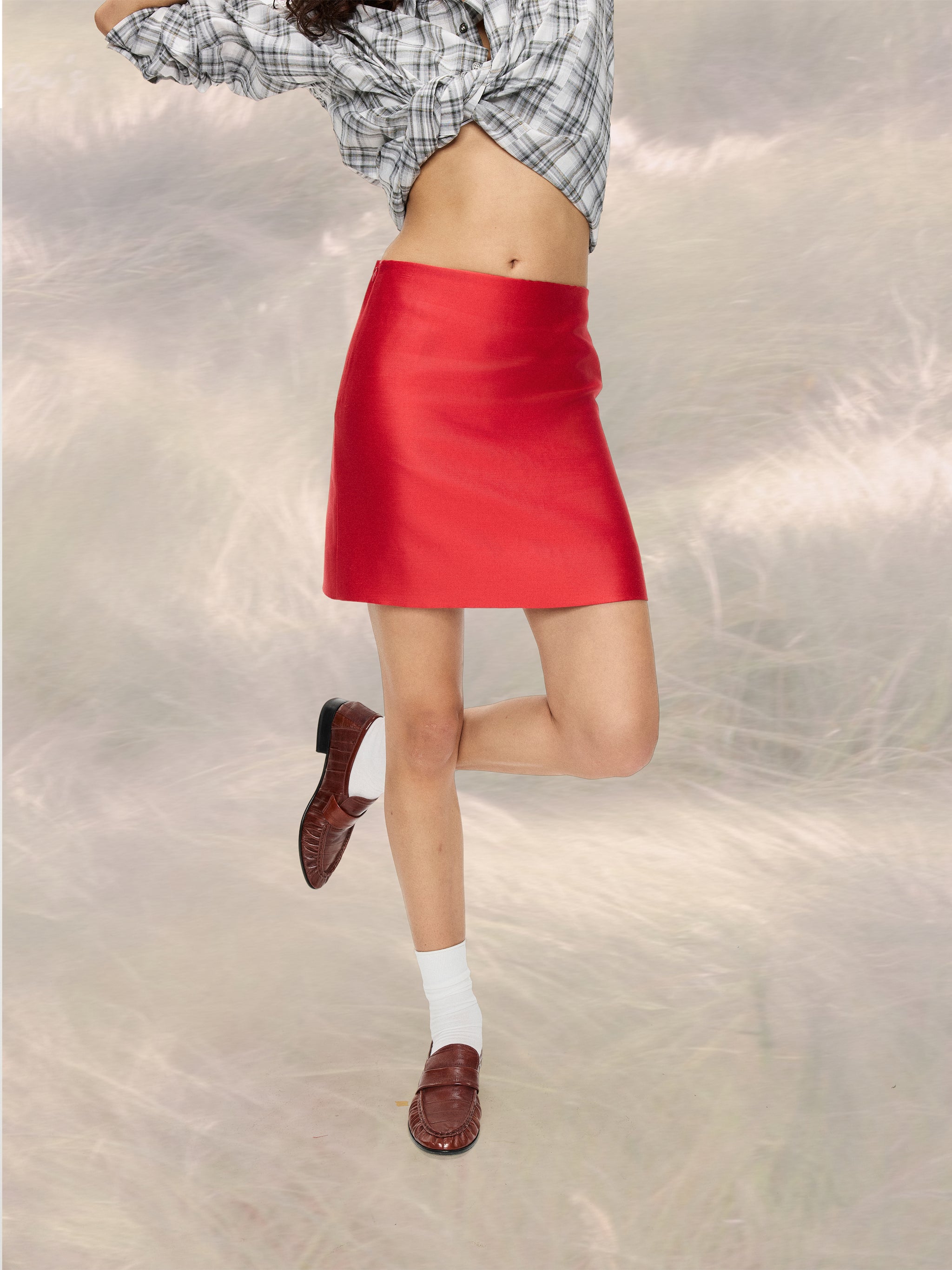 Sculpt Mini Skirt - YHONE