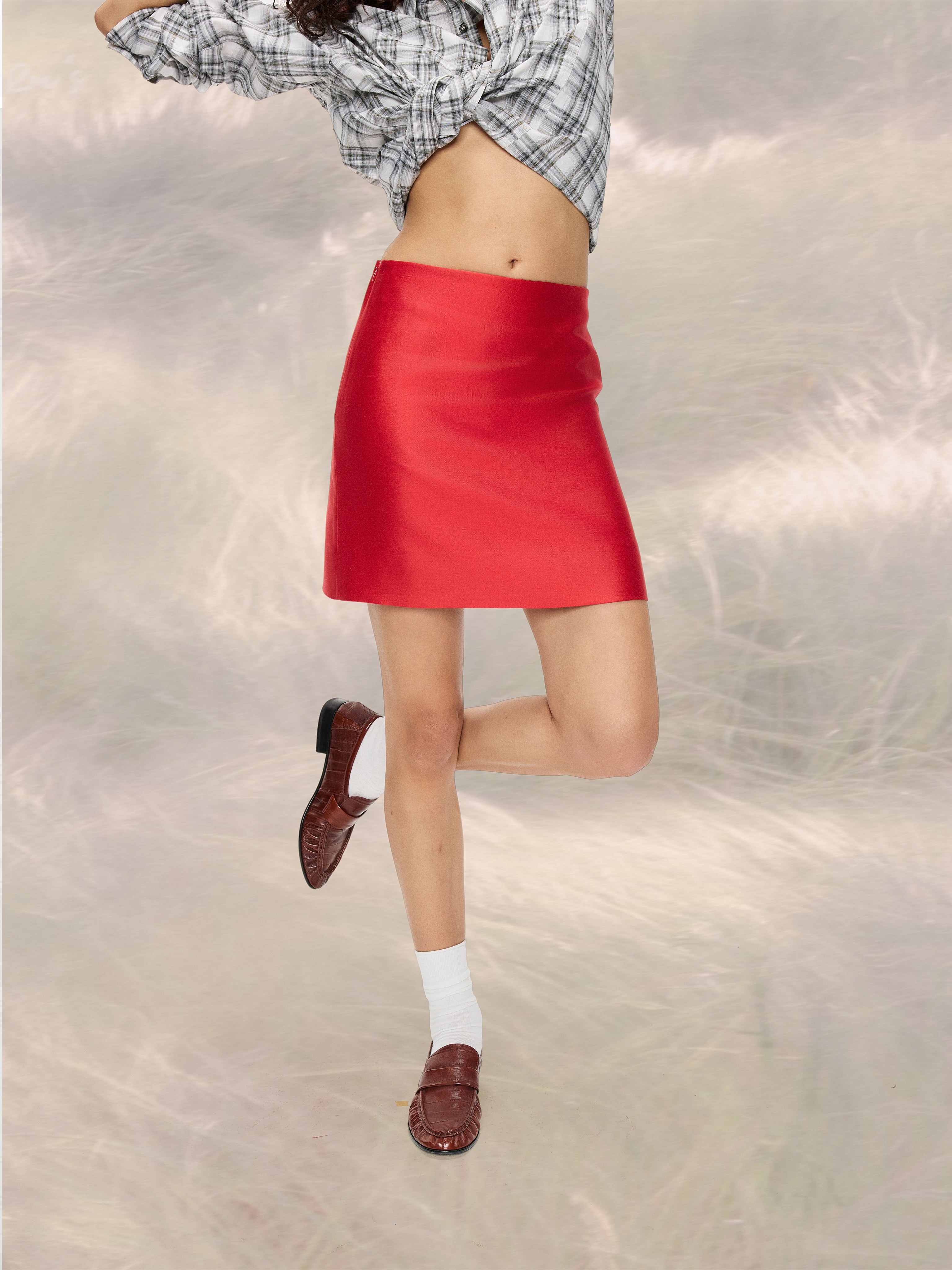 Sculpt Mini Skirt - YHONE