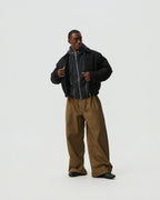 Wide Frame Cargo Pants — styling view