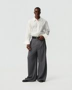 YHONE Drape Pants — product view; model: Heider