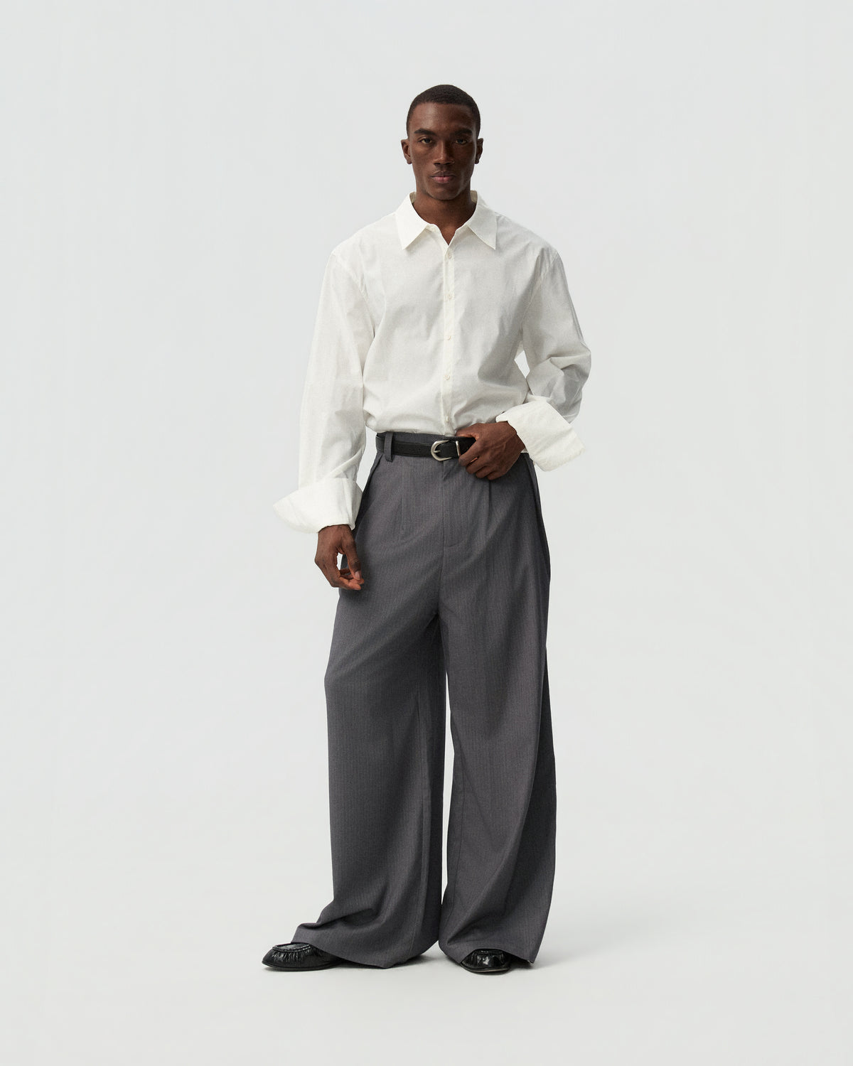 YHONE Drape Pants — product view