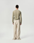 Cuff Trousers in Lightkhaki
