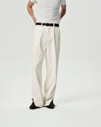 Cuff Trousers in White