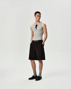 Tailored Cargo Shorts in LightKhaki, main view