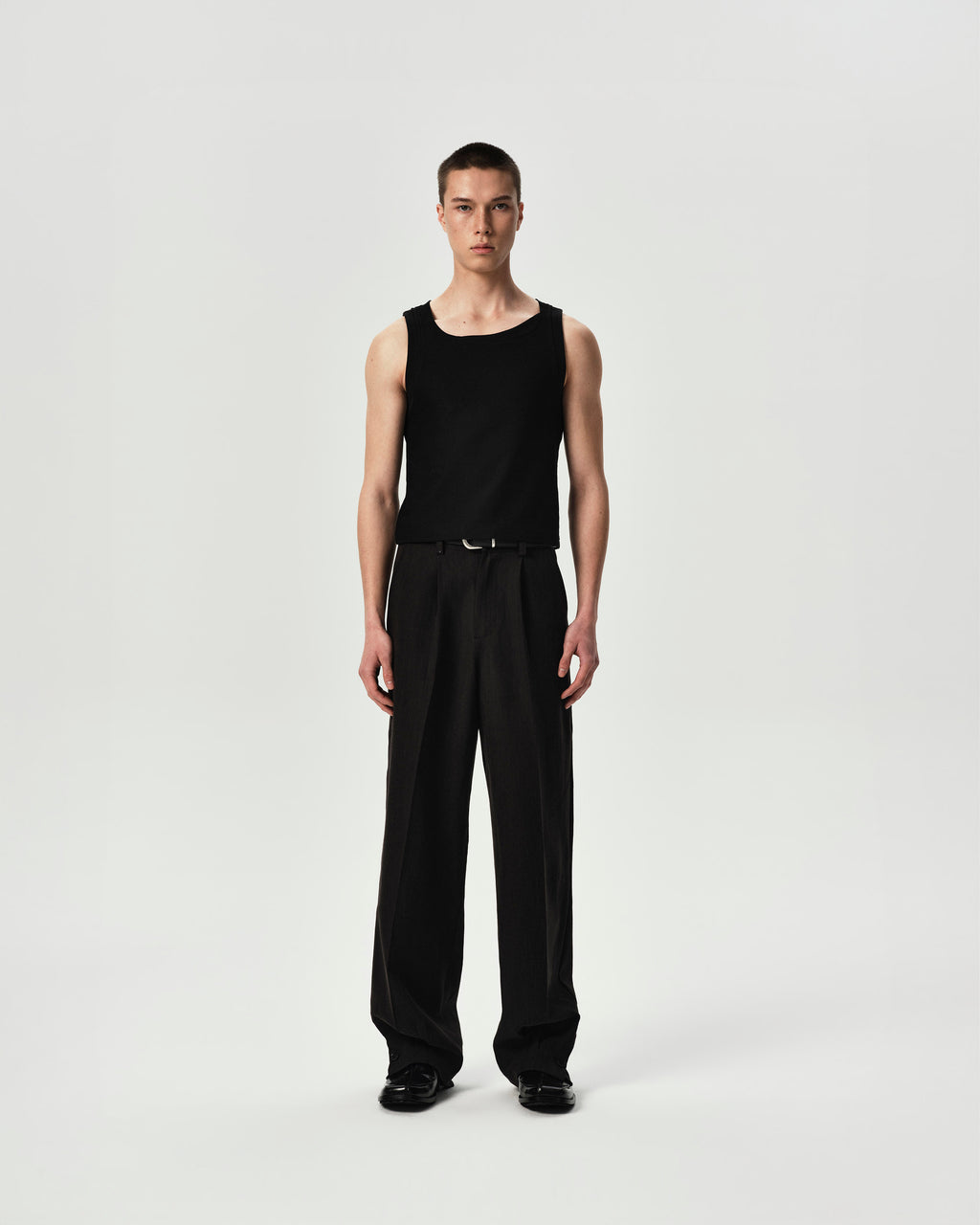 Cuff Trousers in Black